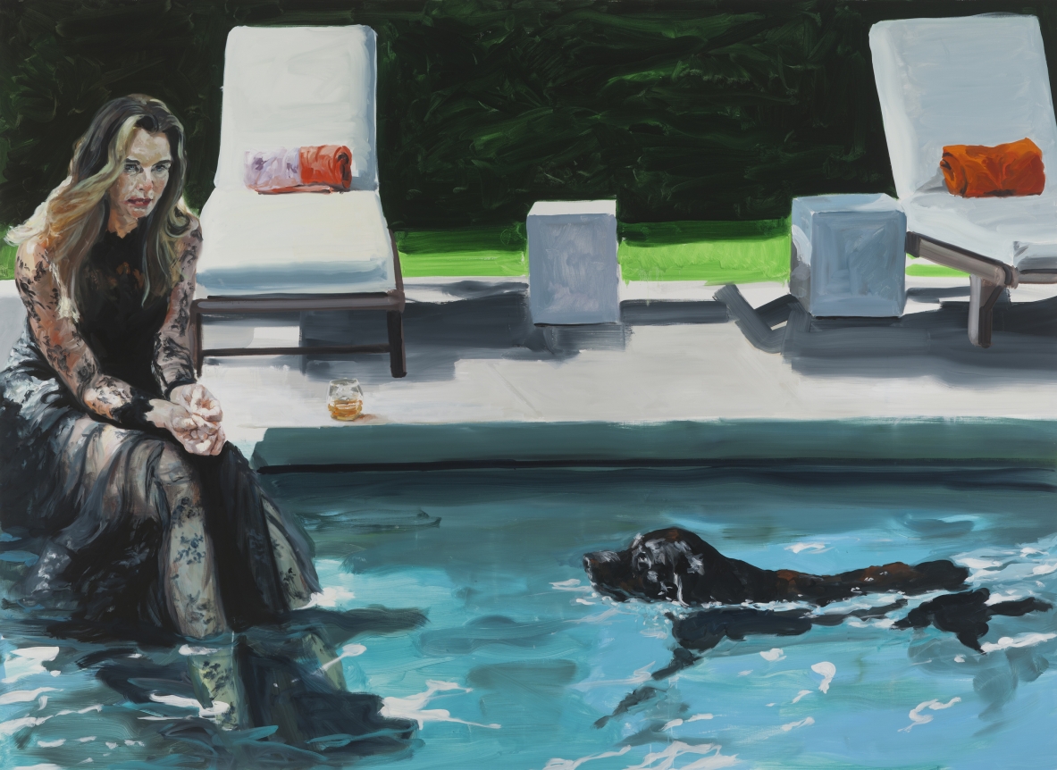 Eric Fischl Daddy's Gone, Girl, 2016