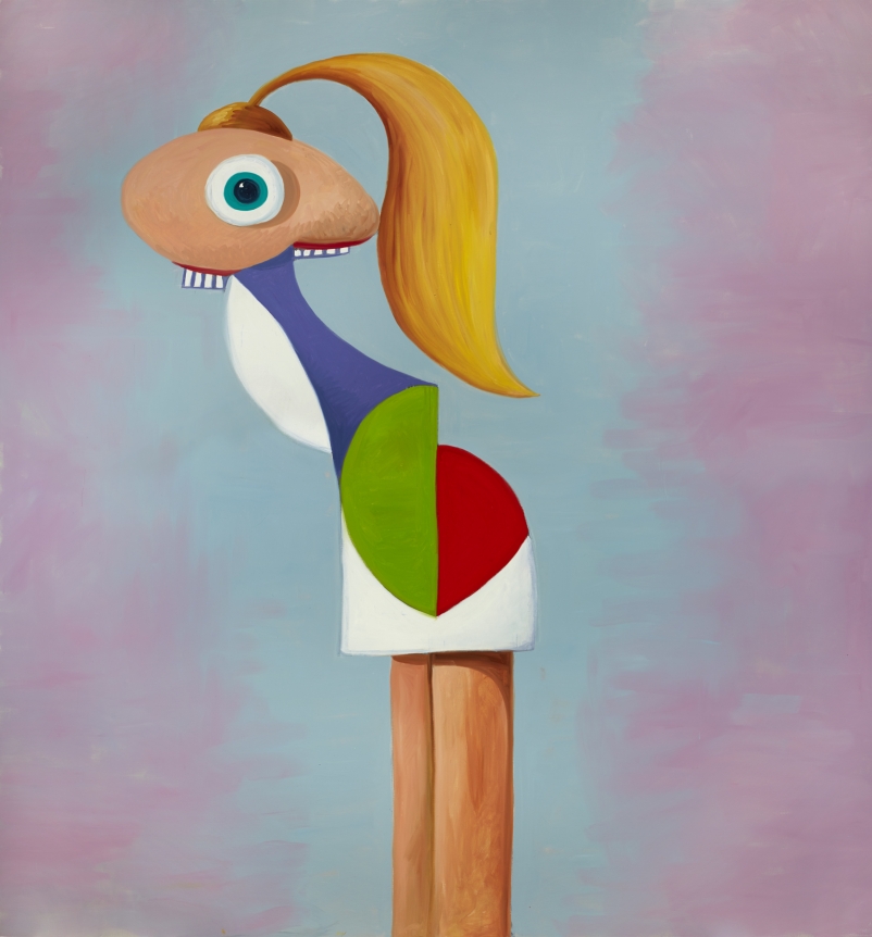 George Condo, Fashion Model, 2019