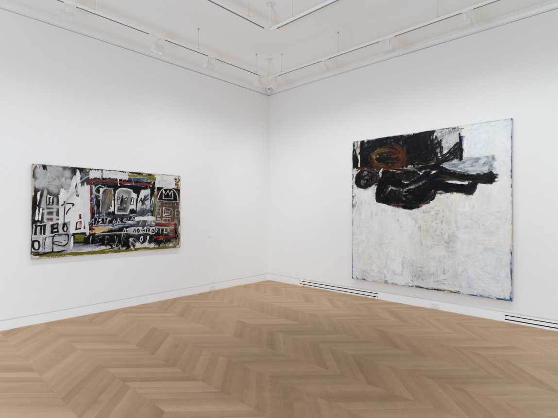 © Georg Baselitz. © Estate of Jean-Michel Basquiat. Licensed by Artestar, New York. Courtesy of Skarstedt, New York.