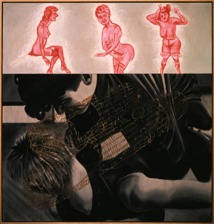 David Salle Woodsmoke, 1985