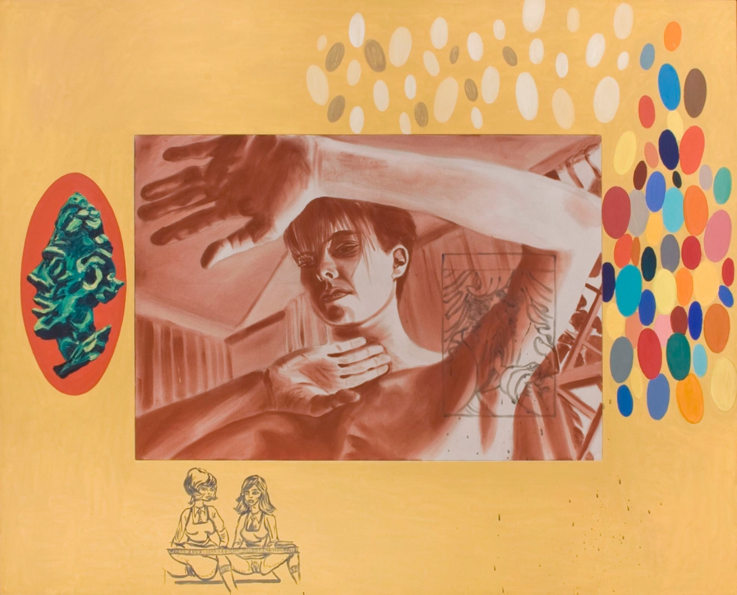 David Salle Reliance, 1985 painting