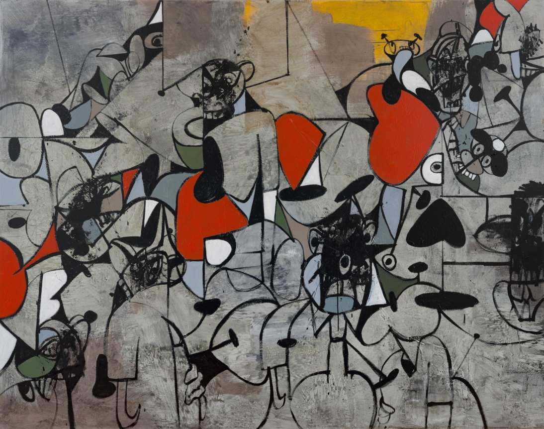 George Condo Infiltration, 2017