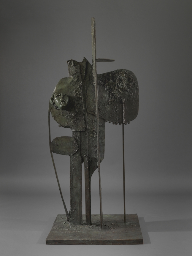 George Condo Standing Form with Fragmented Head, 2017