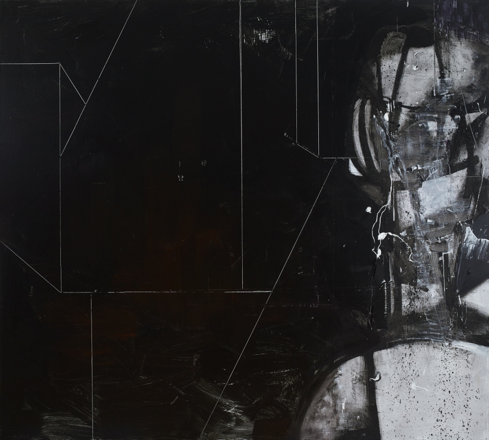 George Condo, Pushed to the Edge, 2019