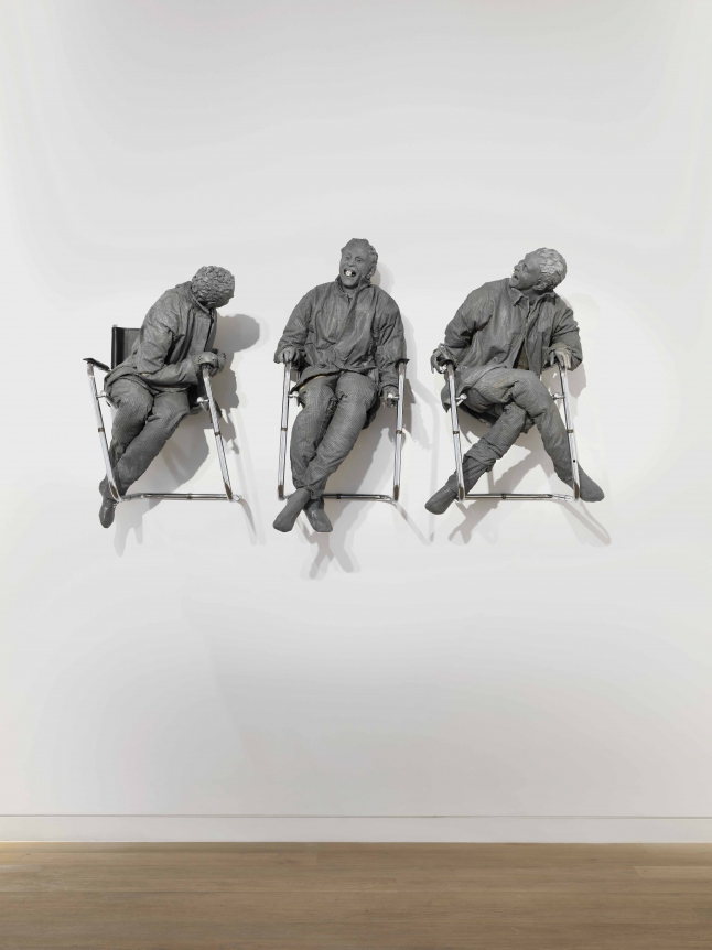 Juan Muñoz Three Laughing at One, 2000