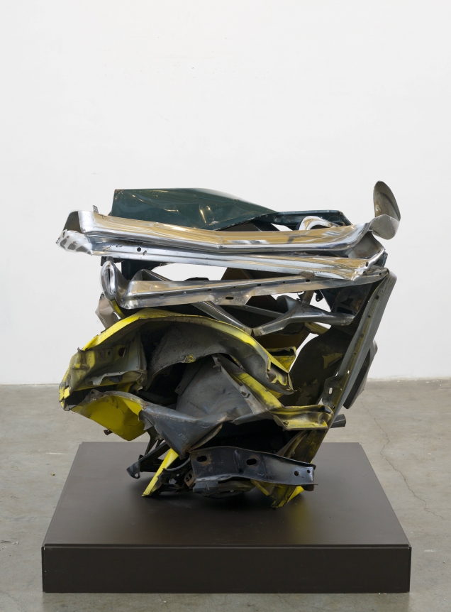 John Chamberlain Gold Rose, 1974