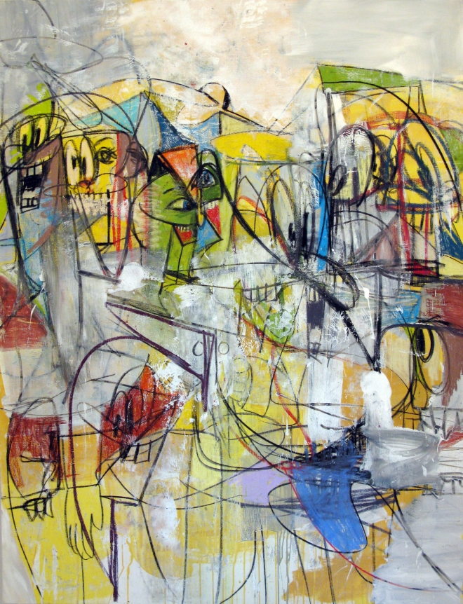 George Condo Internal Voices