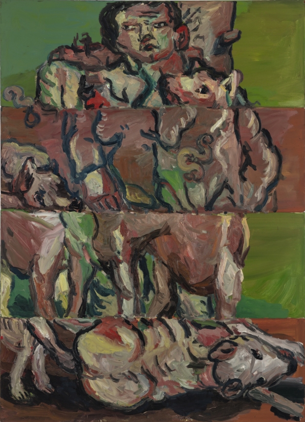 Georg Baselitz Der Jäger (The Hunter), 1966