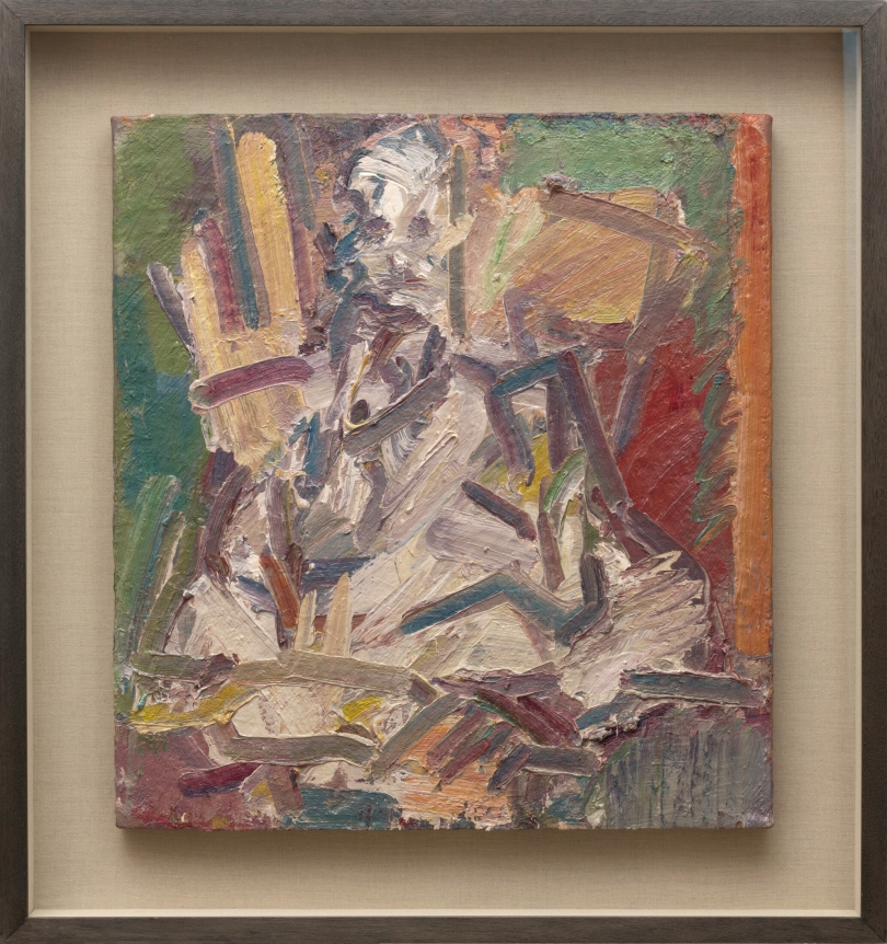 Frank Auerbach, David Landau Seated