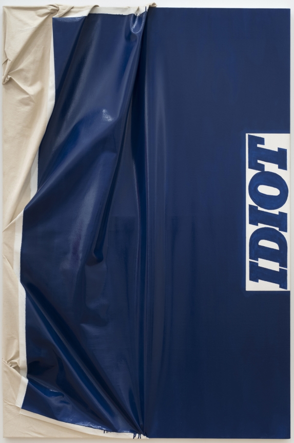 Steven Parrino Blue Idiot, 1986