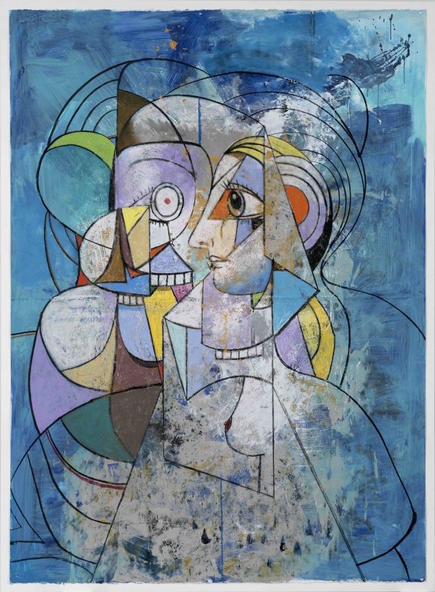 George Condo Mythological Figures, 2018
