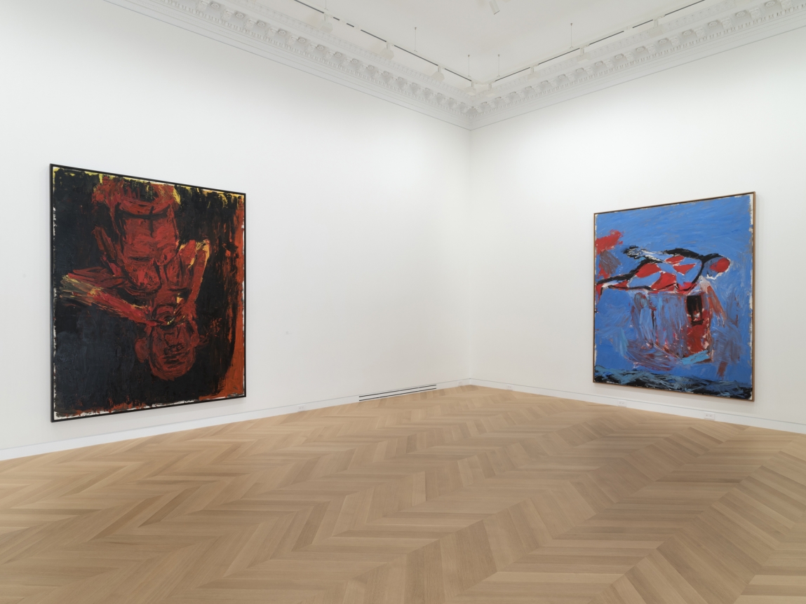 © Georg Baselitz. © Estate of Jean-Michel Basquiat. Licensed by Artestar, New York. Courtesy of Skarstedt, New York.
