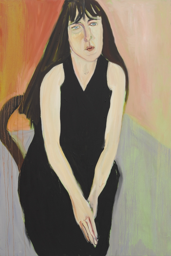 Chantal Joffe, Ishbel in Black, 2018