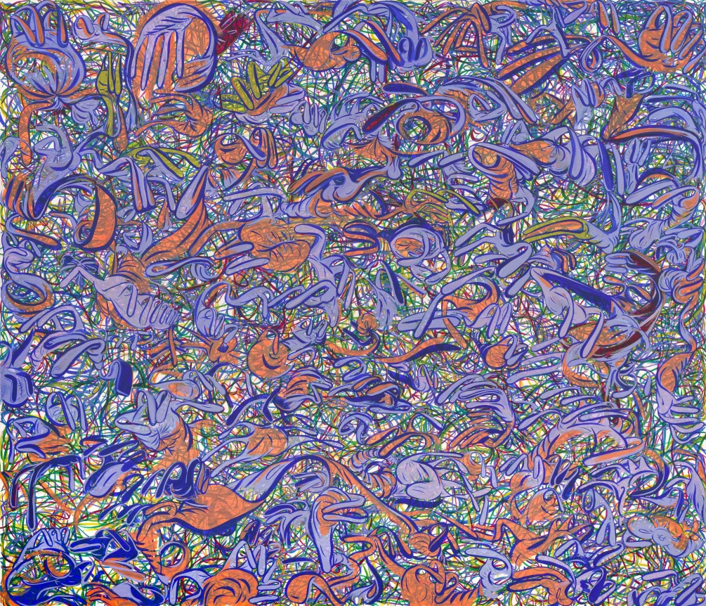 Sue Williams Busy Appendages, 1998