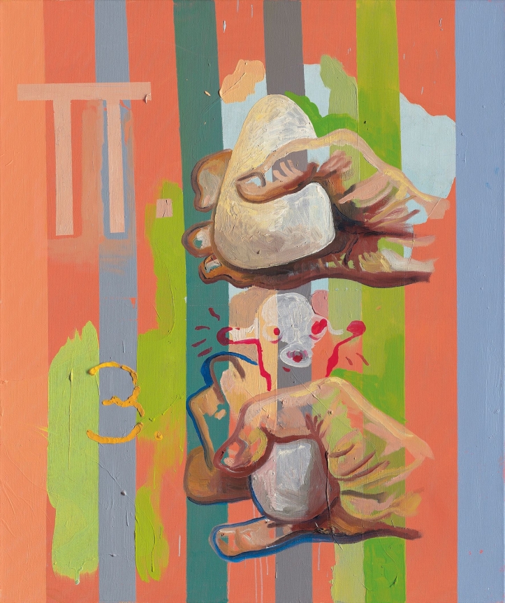 Martin Kippenberger Untitled (from the Egg Paintings series), 1996