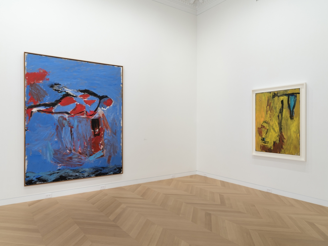 © Georg Baselitz. © Estate of Jean-Michel Basquiat. Licensed by Artestar, New York. Courtesy of Skarstedt, New York.