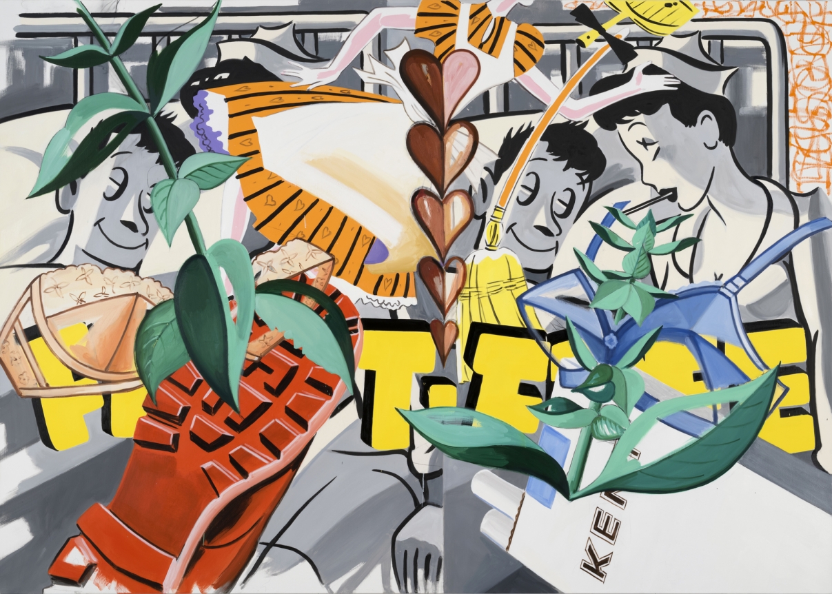 David Salle Frost Free, 2018