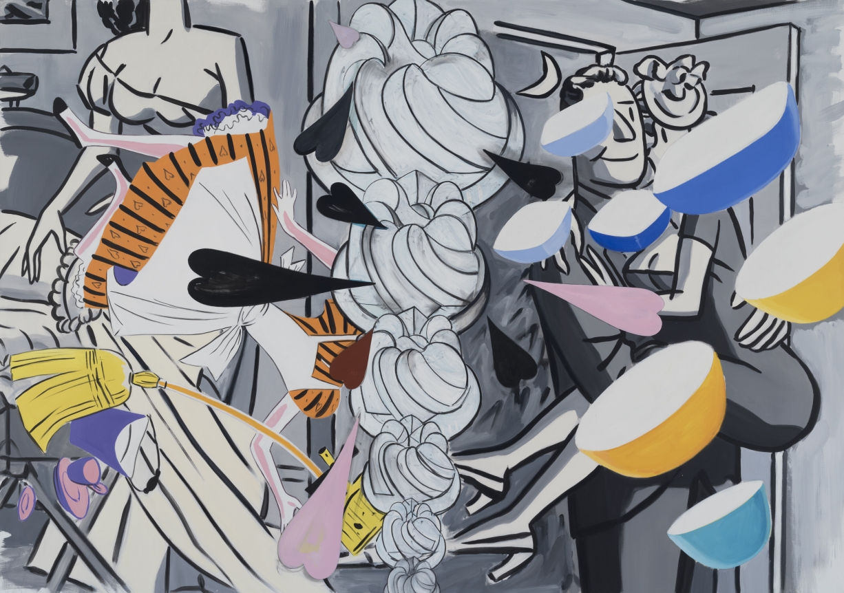 David Salle, Grey Honeymoon