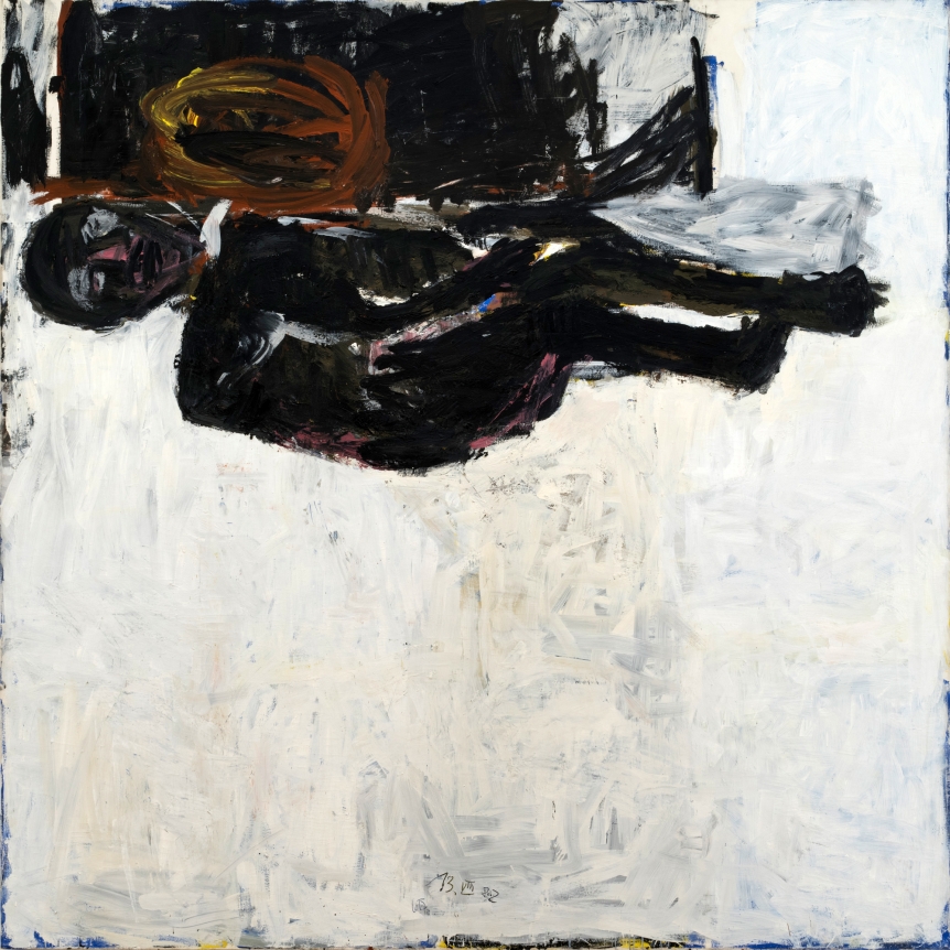 Georg Baselitz Mann Im Bett