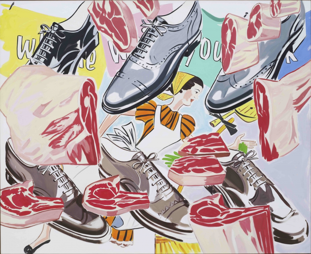 David Salle The Housewife's Dilemma, 2018