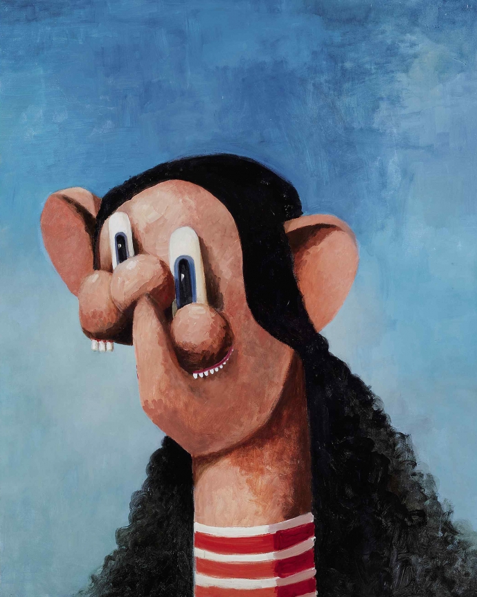 George Condo The K-Mart Girl, 2001