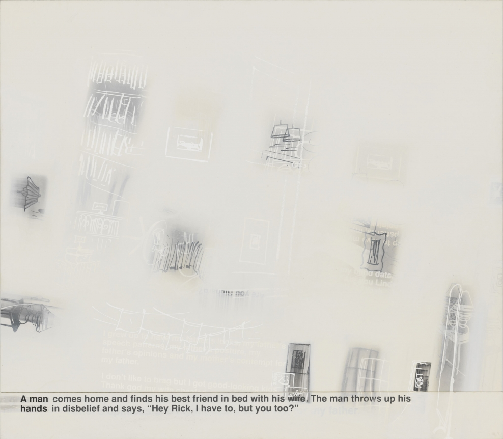 Richard Prince Untitled (Hey Rick), 1993