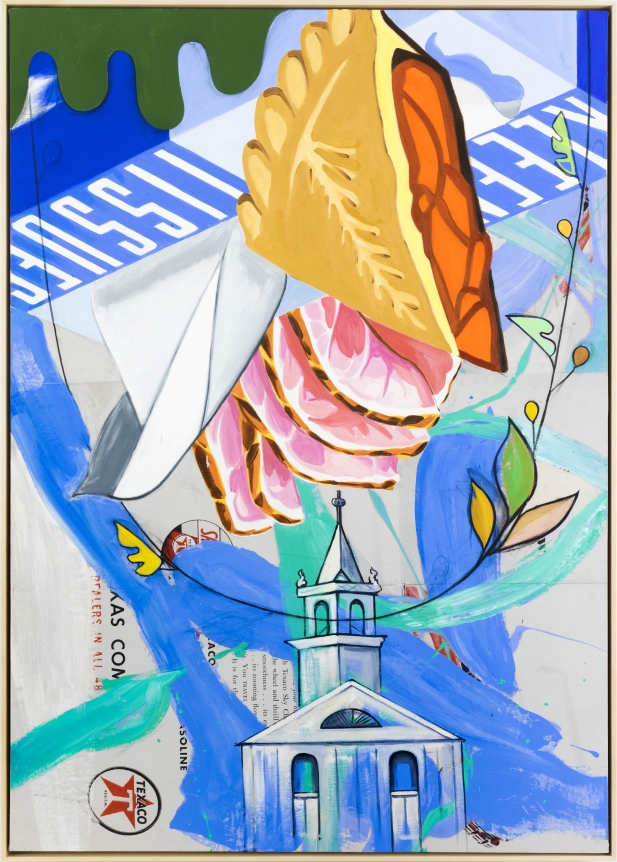 David Salle Old Church, 2017