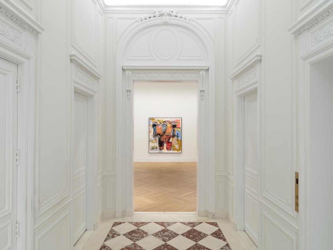© Georg Baselitz. © Estate of Jean-Michel Basquiat. Licensed by Artestar, New York. Courtesy of Skarstedt, New York.