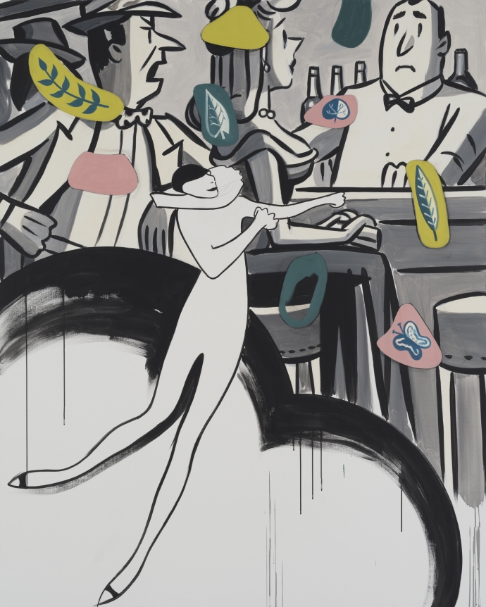 David Salle, Foreign Postmark