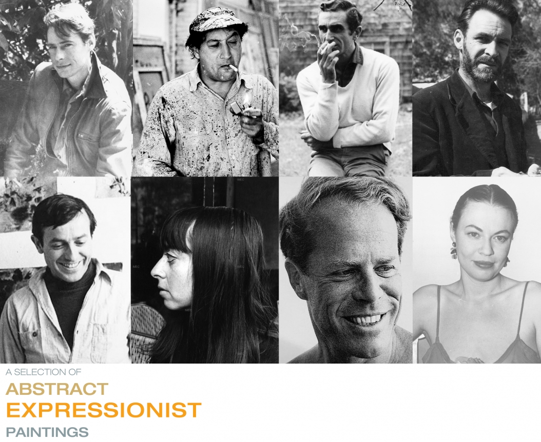 A Selection of Abstract Expressionist Paintings