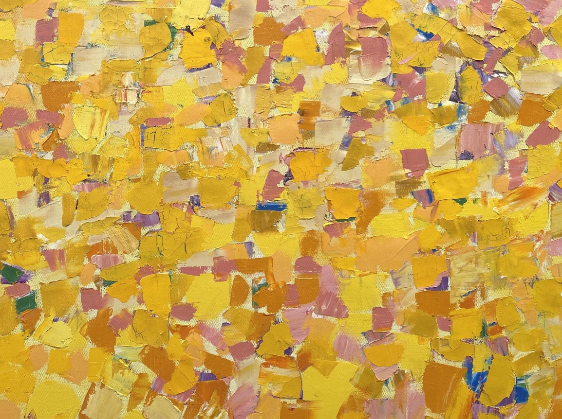 Yellow Painting (detail), 1966