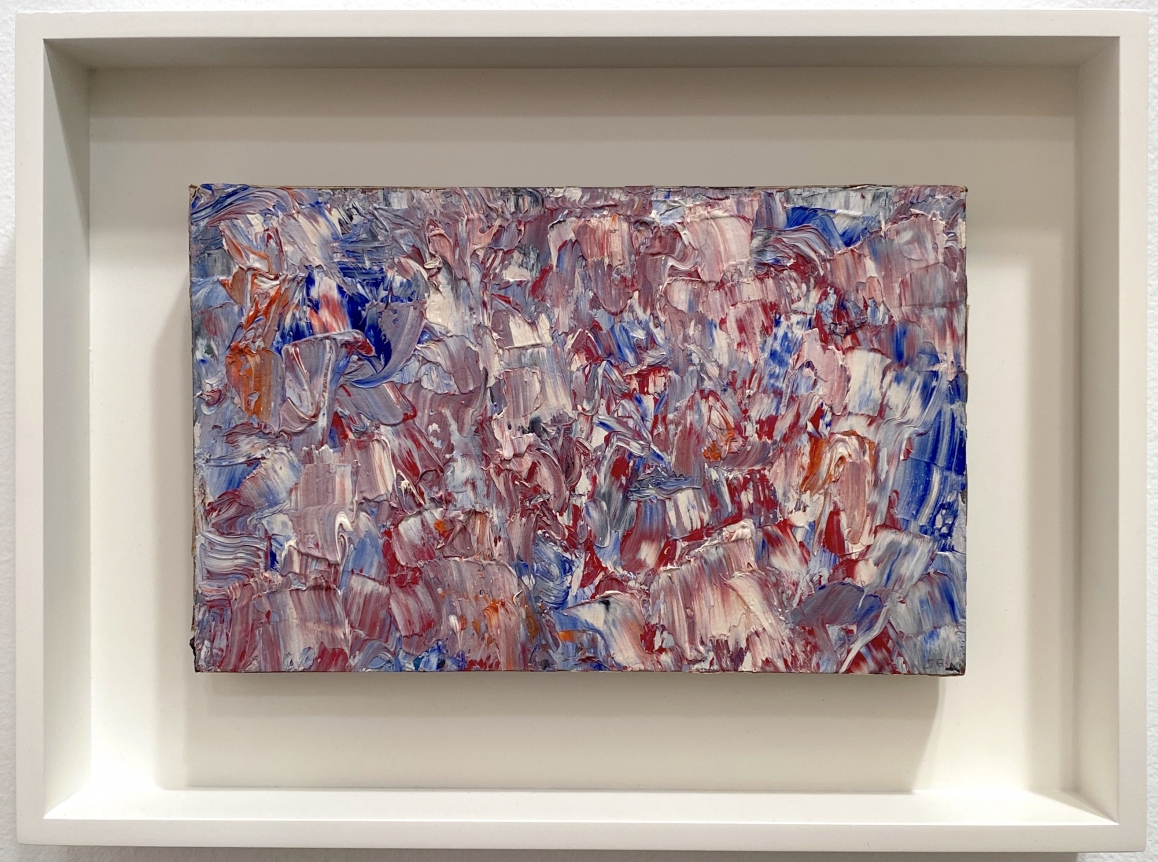 Abstract Composition, 1960, Oil on paper laid on panel