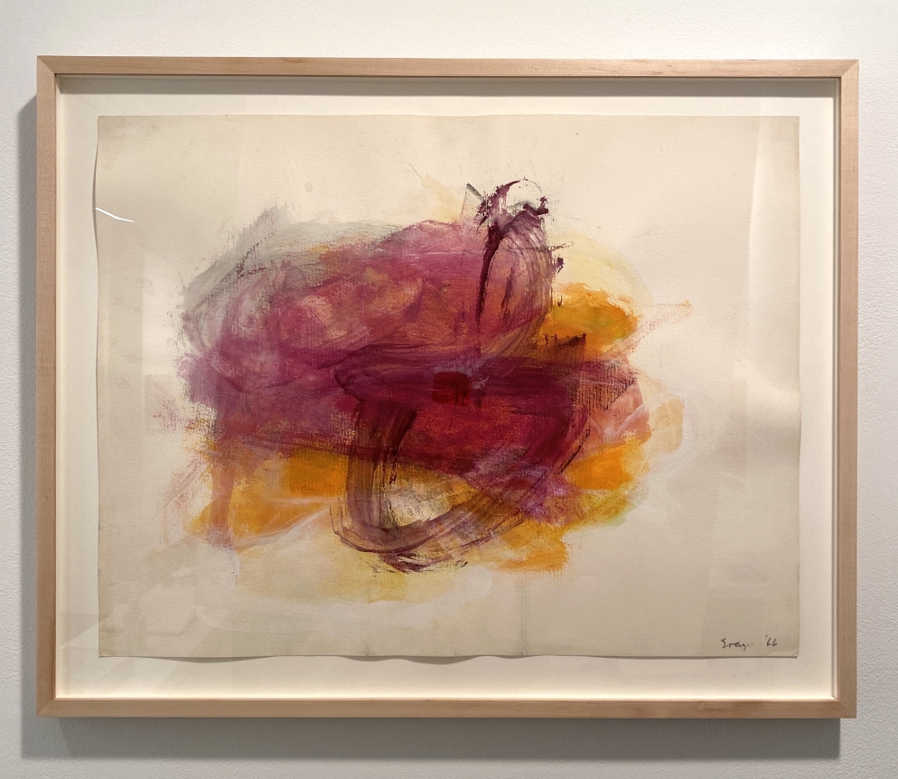 Reverse Drawing 2 (orange), 1966