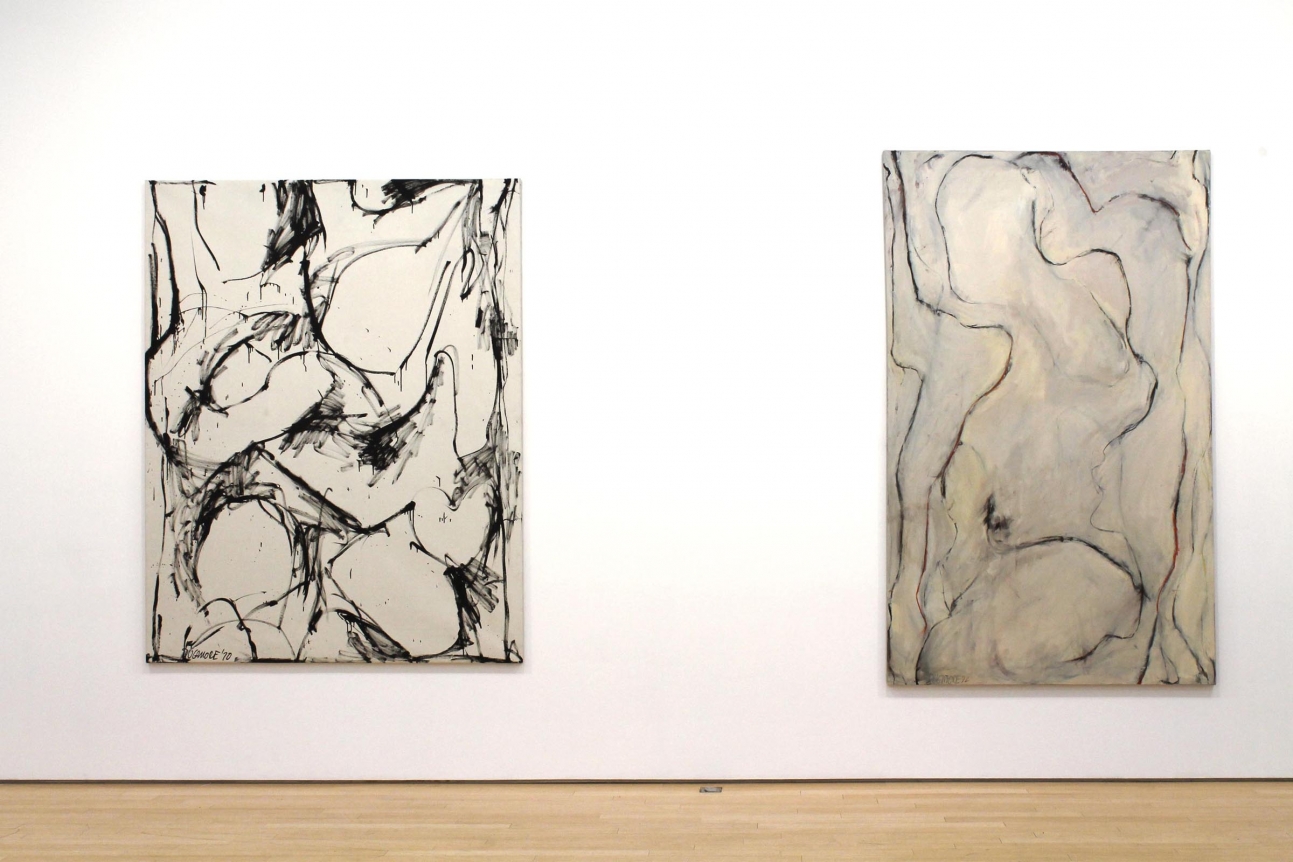 Untitled #4, Series X, 1970; Untitled B-II, 1972, 