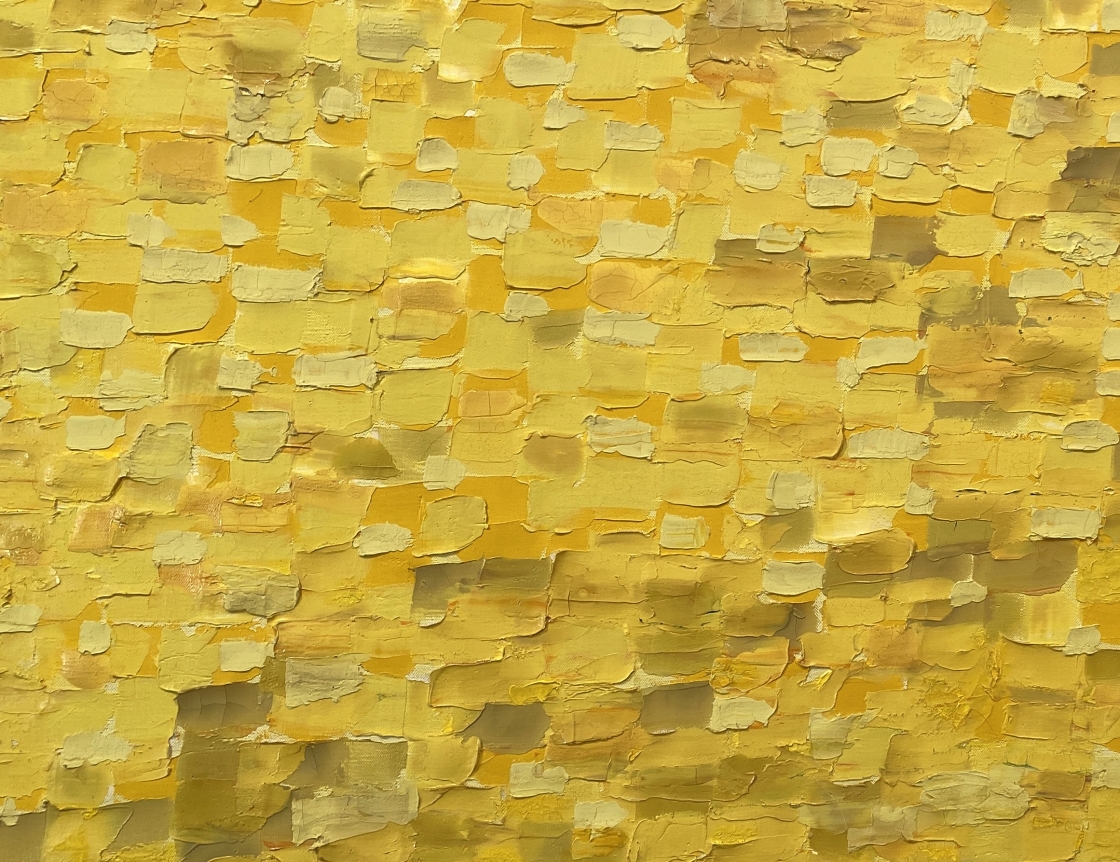 Yellow Painting no.7 (detail), 1968