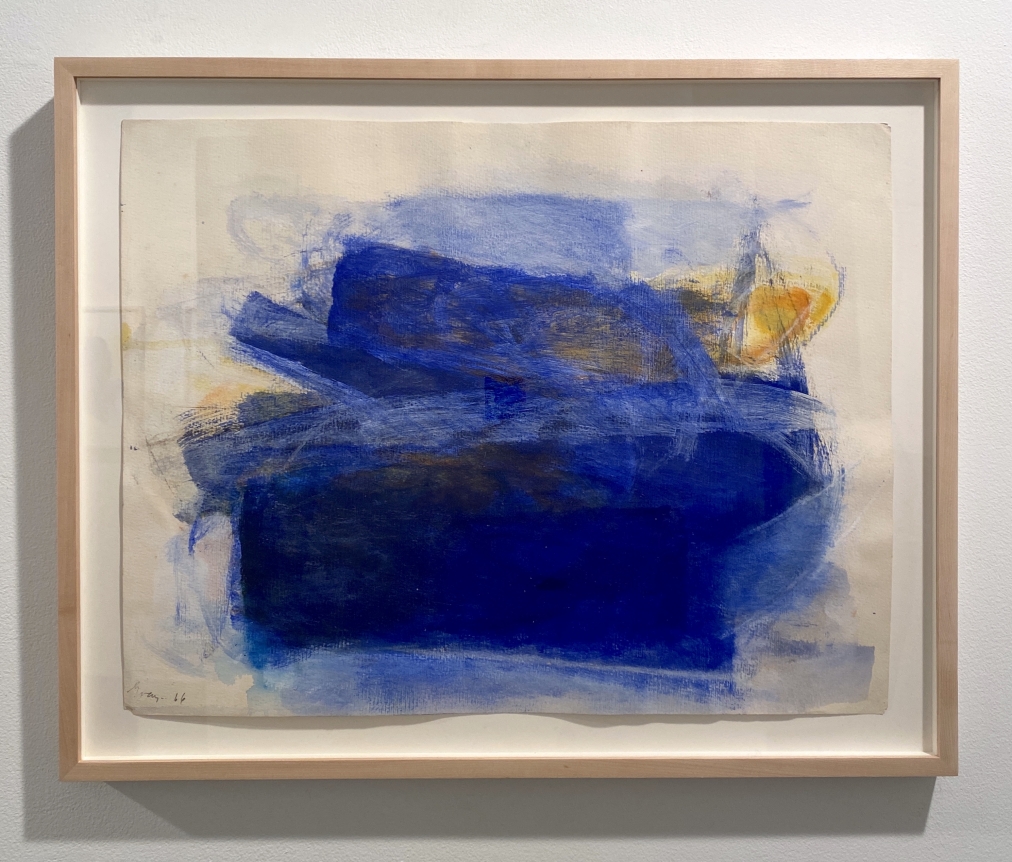 Reverse Drawing 1 (blue), 1966