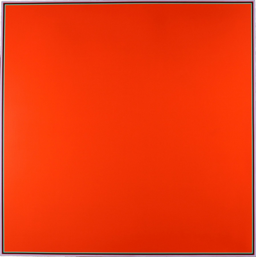 Acrylic painting entitled "No.15" by Naohiko Inukai.