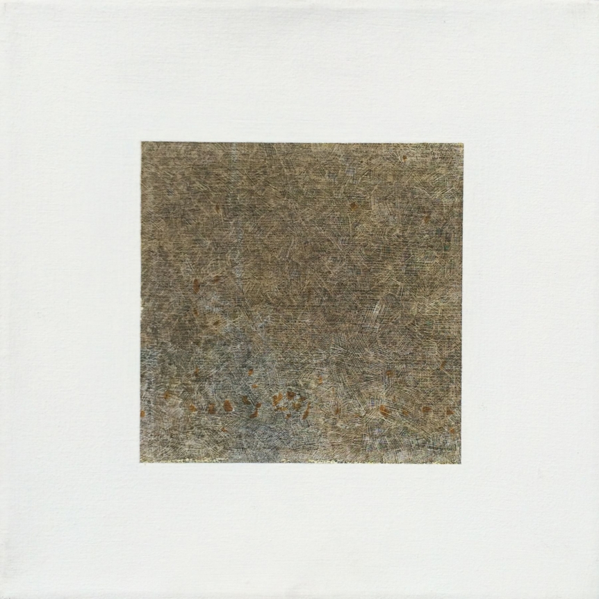 Oil painting by Jacob El Hanani entitled "Humim Alef".