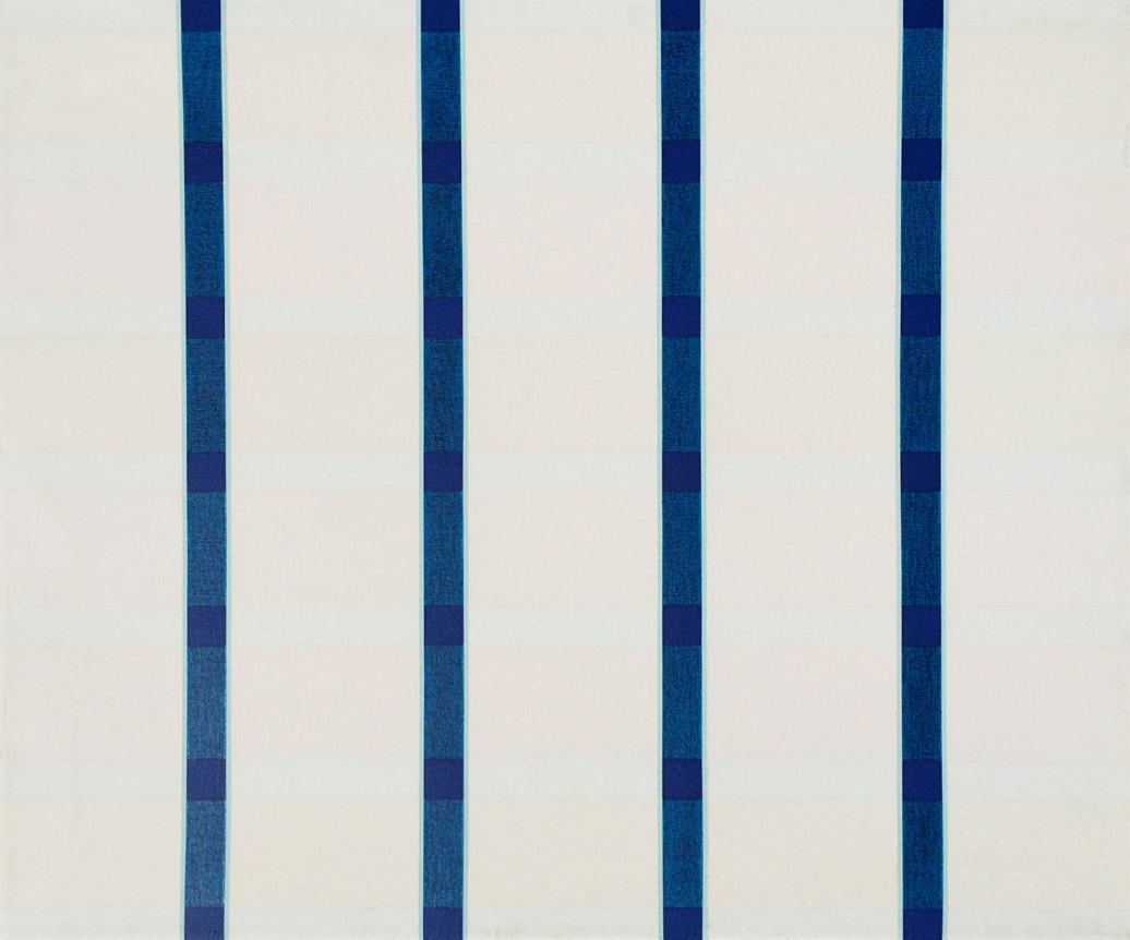 Oil painting entitled "Four & Six, No.1" by Naohiko Inukai.