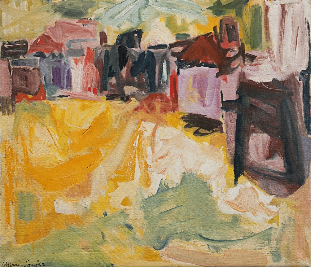 Untitled abstract painting by Miriam Laufer.