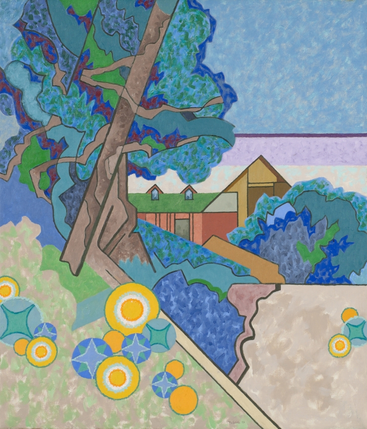 Oil painting entitled "Meadow Flowers" by Easton Pribble.