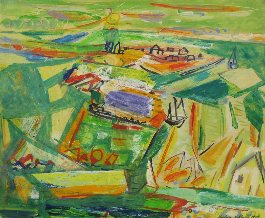 Vaclav Vytlacil 1947 painting of Martha's Vineyard.