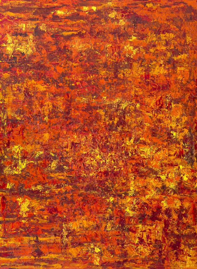 Sharmistha Ray CITY OF EROS 2012 Oil on canvas 96 x 72 in.
