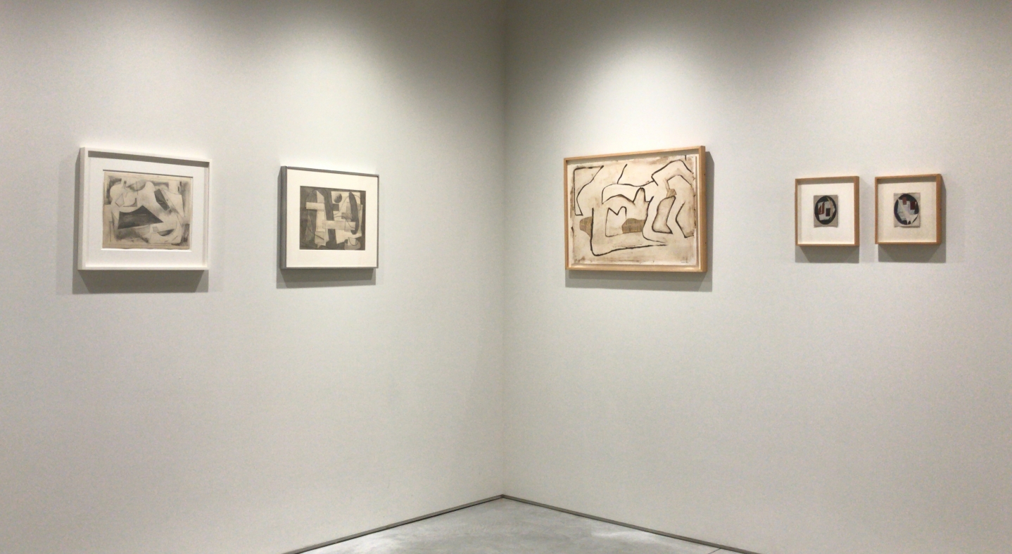 Alice Trumbull Mason, Drawing for Colorstructive Abstraction, c. 1944, graphite on paper, 11 x 14 in.