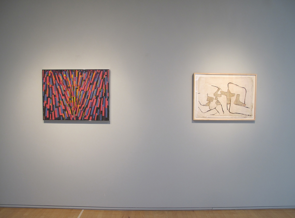From Right to Left:, CONRAD MARCA-RELLI (1913-2000), Untitled, n.d., Collage on paper, 19 ¾ x 27 ¾ in.