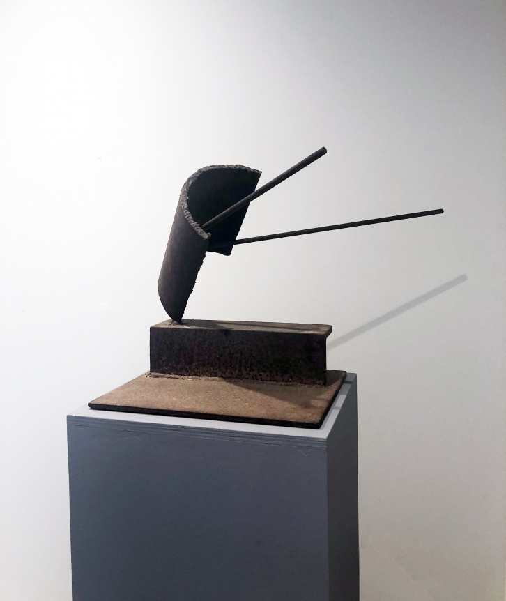 Untitled, c. 1969, steel, 26 x 18 x 26 in.