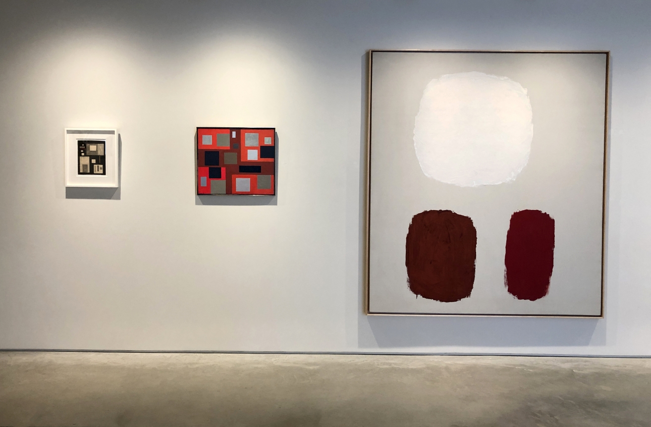 From Right to Left:, RAY PARKER (1922-1990), Untitled, c. 1960, Oil on canvas, 75 x 66 ½ in.