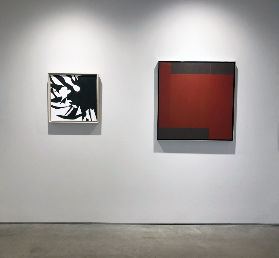 From Right to Left:, DOUG OHLSON (1936-2010), Untitled, 1979, Acrylic on canvas, 33 ¼ x 32 in.