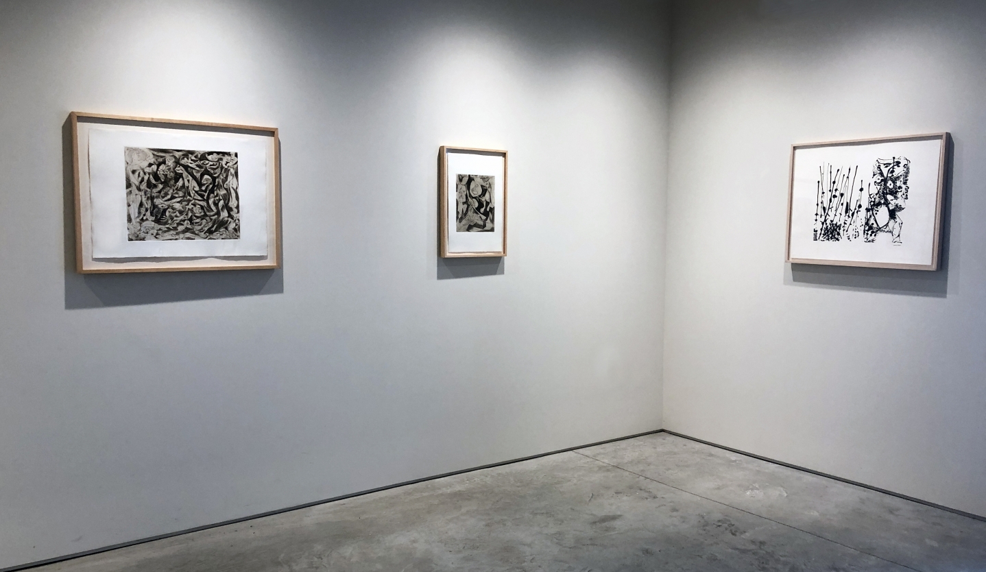 From Right to Left:, Untitled, CR1091 (after painting Number 7, CR324), 1951 (1964), Screenprint, 23 x 29 in.
