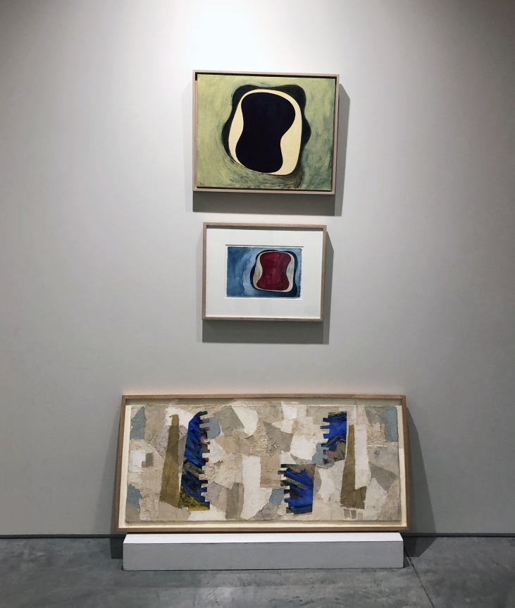From Top to Bottom:, THOMAS NOZKOWSKI (1944-2019), Untitled, 1986, Oil on canvasboard, 16 x 20 in.